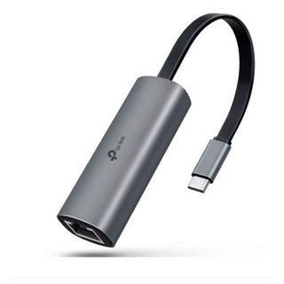 티피링크 USB C타입 2.5 Gbps 이더넷 랜선 어댑터, 1개, @UE302C