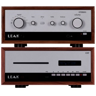 LEAK 리크 Stereo230 Walnut+CDT 하이파이 스테레오 앰프CD패키지 블루투스+방진매트증정