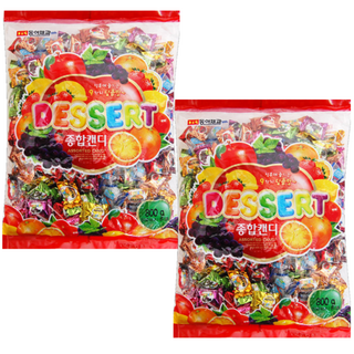 동아제과 디저트종합캔디, 800g, 2개