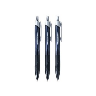 유니 제트스트림 볼펜 0.38mm, 블랙, 3개
