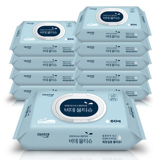 아띠앙 비데물티슈 60매 10개