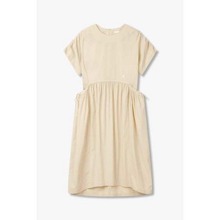 GCUT 지컷25S/S셔링 디테일 숏 슬리브 드레스