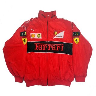자켓 레드불자켓 라이딩 오토바이 캐주얼 겨울 바람막이 F1, 홍파 코튼 재킷 (10도 정도의 날씨에 적합)