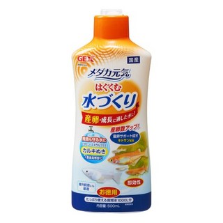 GEX 메다카 전용 염소제거제 500ml MEDAKA GENKI WATER, 1개