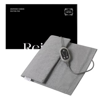 (원적외선 전자파차단) 그래핀 복부 허리 배 전기 온열찜질기 레이브