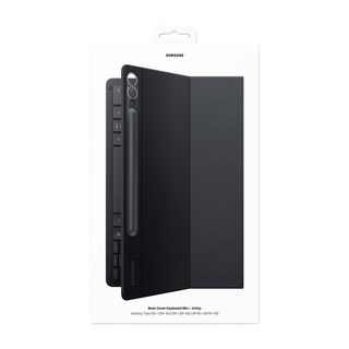 [삼성전자] 갤럭시탭S9 플러스 슬림 키보드 북커버 케이스 / EF-DX810, AI 슬림 블랙(EF-DX820UBKGKR)