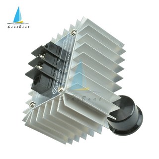 전압조절기AC 220V 5000W SCR 전압 조정기 디밍 LED 조광기 모터 속도 컨트롤러 온도 조절기 전원 공급 장, 협동사, 1개