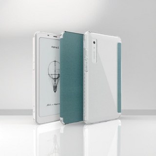 TUDIA 오닉스 북스 팔마2 플립케이스, 3. 클리어 터콰이즈