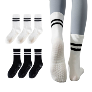 스카이미너리즈 여성 필라테스 미끄럼방지 양말