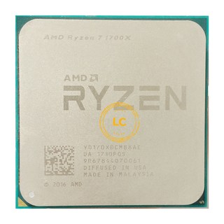 AMD Ryzen 7 1700X R7 1700X 3.4 GHz 8 코어 CPU 프로세서 YD170XBCM88AE 소켓 AM4, One Color, One Size, 한개옵션0