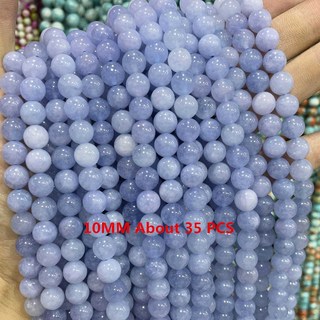 쥬얼리 제작용 블루 아쿠아 마린 비즈 천연석 면 론델 큐브 불규칙한 원형 루즈 DIY 팔찌 귀걸이