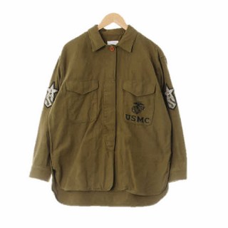 톰보이 5826 달러빌그린 면 USMC셔츠형자켓 [Free]
