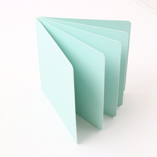 자세히 보기 스크랩북 파스텔 5P 10P 일반형 미니 만들기 종이 그리기 성장앨범 사진첩 포토북 물감 꾸미기, 아쿠아블루