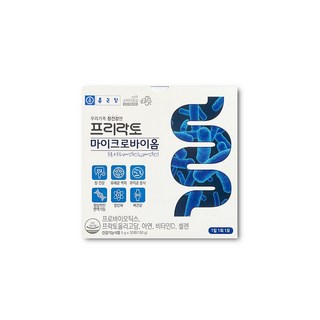 종근당 프리락토 마이크로바이옴 유산균 30p, 150g, 1개