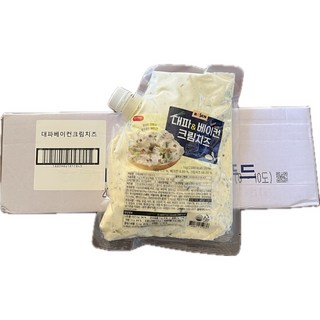 로젠치즈 대파베이컨 크림치즈