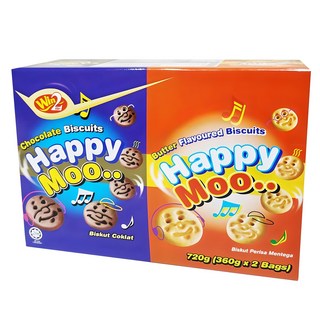 대용량 해피무 초콜릿맛 & 버터향 비스킷, 720g, 1개