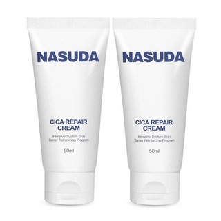 나수다 피부 관리후 진정 케어 화장품 시카 색소침착 EGF 크림, 50ml, 2개
