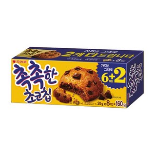 오리온 뉴촉촉한 초코칩 160g x 10개