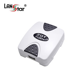 LANstar USB2.0 1포트 프린터서버 ZOT-PU201-PLUS