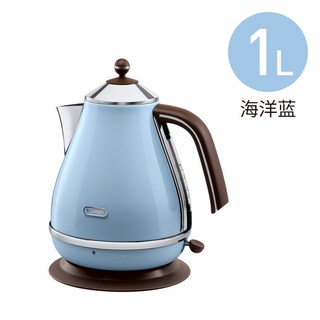드롱기 전기포트 토스터기 무선주전자 토스터 DeLonghi Icona vintage KBOV2001 CT02003 스테인리스 전기포트 1.7L리터, 오션블루 10Licona 빈티지