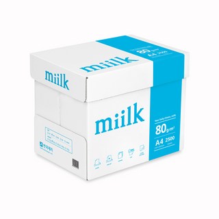 1. 한국제지 밀크 ..