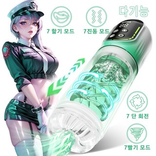 STSM 완전 스마트 IPX7 방수 재미있는 피스톤 회전해요 쌍진동 빨다 뜨거운 물이나 찬물을 넣습니다 쾌감 증가 남성 자위기구 성인용품, 1개, STSM 혼색 대표 이미지 - 자동오나홀 추천