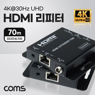 comshdmi 리피터 RJ45 송수신기 세트