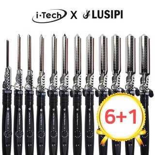 ★6+1★ 아이텍 루시피 실버 티타늄 원권 아이롱 4~26mm, 실버 6mm
