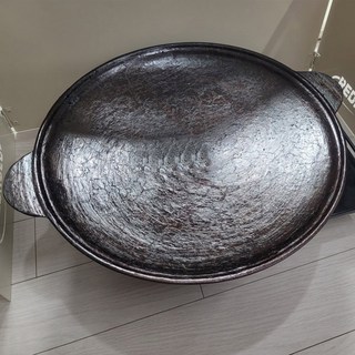 창조명품주물 무쇠 캠핑 그리들 35 ~ 43cm 솥뚜껑불판 솥뚜껑구이판 캠핑 가정용 업소용, 잡스 그리들 35cm, 1개
