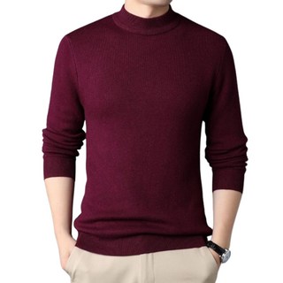 남자목폴라 터틀넥 니트티셔츠