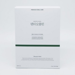 덴티오스 덴티오클린 구강유산균, 30회분, 1개