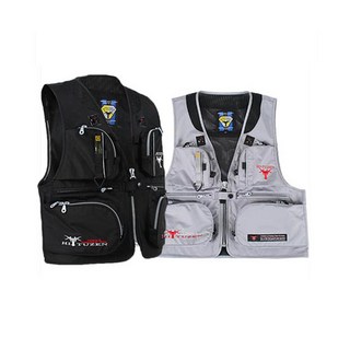 하이투젠 4계절용 민물용 낚시조끼 HT-4011 FULL VEST, 2XL(105)