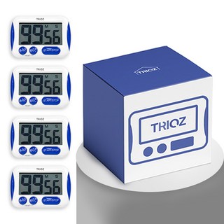 트리오즈 디지털 타이머 TT-291, 4개, 블루