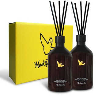 마크곤잘레스 센스있는 대용량 디퓨저 선물세트 집들이선물, 2개, 500ml, 블랙체리