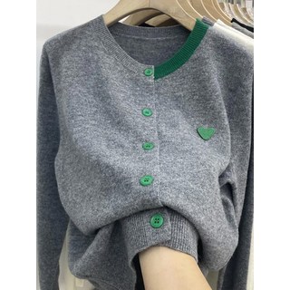YG-889 여리여리 청순한 가디건 톰브라운가디건