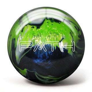 피라미드 패스 볼링공 하드볼 스페어볼 공인구, 네이비/라임그린/화이트, 13