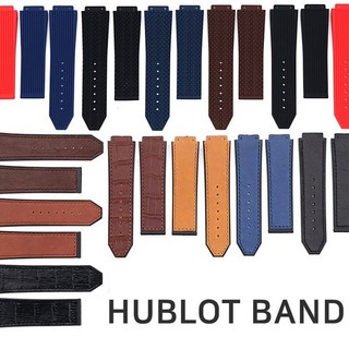 HUBLOT 호환 시계줄 우레탄 가죽 스트랩
