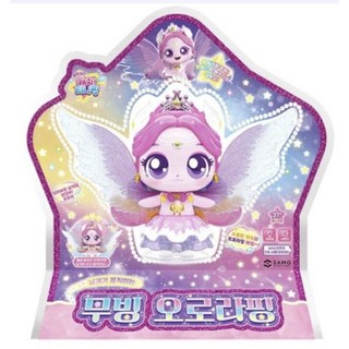 캐치티니핑 슈팅스타 무빙 오로라핑 피규어, 혼합색상, 1개