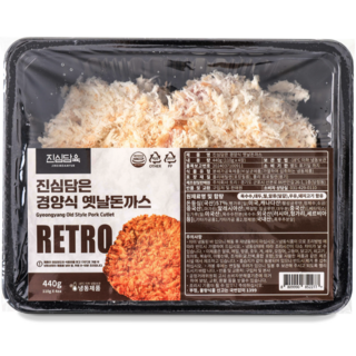 진심담육 수제 경양식 돈까스, 8개, 110g