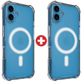 아이폰 16 Plus와 맥세이프 투명 케이스 이미지