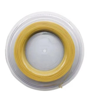 Powerti 테니스 줄 공 야외 남성 스포츠 1.20mm 폴리에스터 내구성 비치 네트 200m 릴, [02] gold, 1개