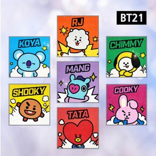 DIY 보석십자수 BT21 코믹 25x25, 쿠키, 1개, 선택:쿠키