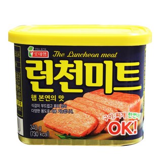 롯데 롯데햄 런천미트 340g 24개입 BOX 식품 > 가공/즉석식품 캔/통조림류 기타축산물통조림, 24개