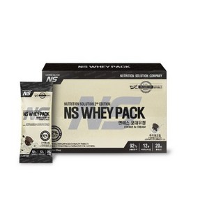 NS포대유청WPC 스틱 쿠키앤크림맛 1박스/20포 단백질 프로틴 헬스보충제, 500g, 3개