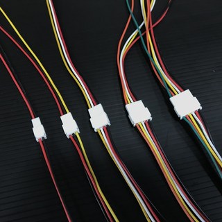 PH2.0 2mm 피치 커넥터케이블 2P3P4P5P6P LED 연장선 DIY 전선 단자 콘넥터, PH2.0-2P-PA20 (2핀/한쌍/20cm), 1개