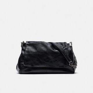 [정품]자라 락 플랩 숄더백 크림 블랙 유나백 ZARA 2color
