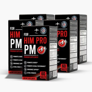 힘프로PM 테스토스테론 FDA GMP 인증 미국 트레이너 추천, 5개, 60정
