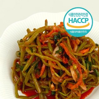 HACCP인증 프레시엘 국내산 전라도 고구마줄기김치, 1개, 800g