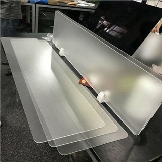 Mayfox책상 칸막이 파티션 학생 투명 반투명 가림막 가림판 푸드코트 관공서 학교책상 학원책상Mayfox, 반투명 무광 60x40cm