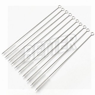 스테인리스 빨대 세척솔 10P세트(26CM) 다회용빨대솔